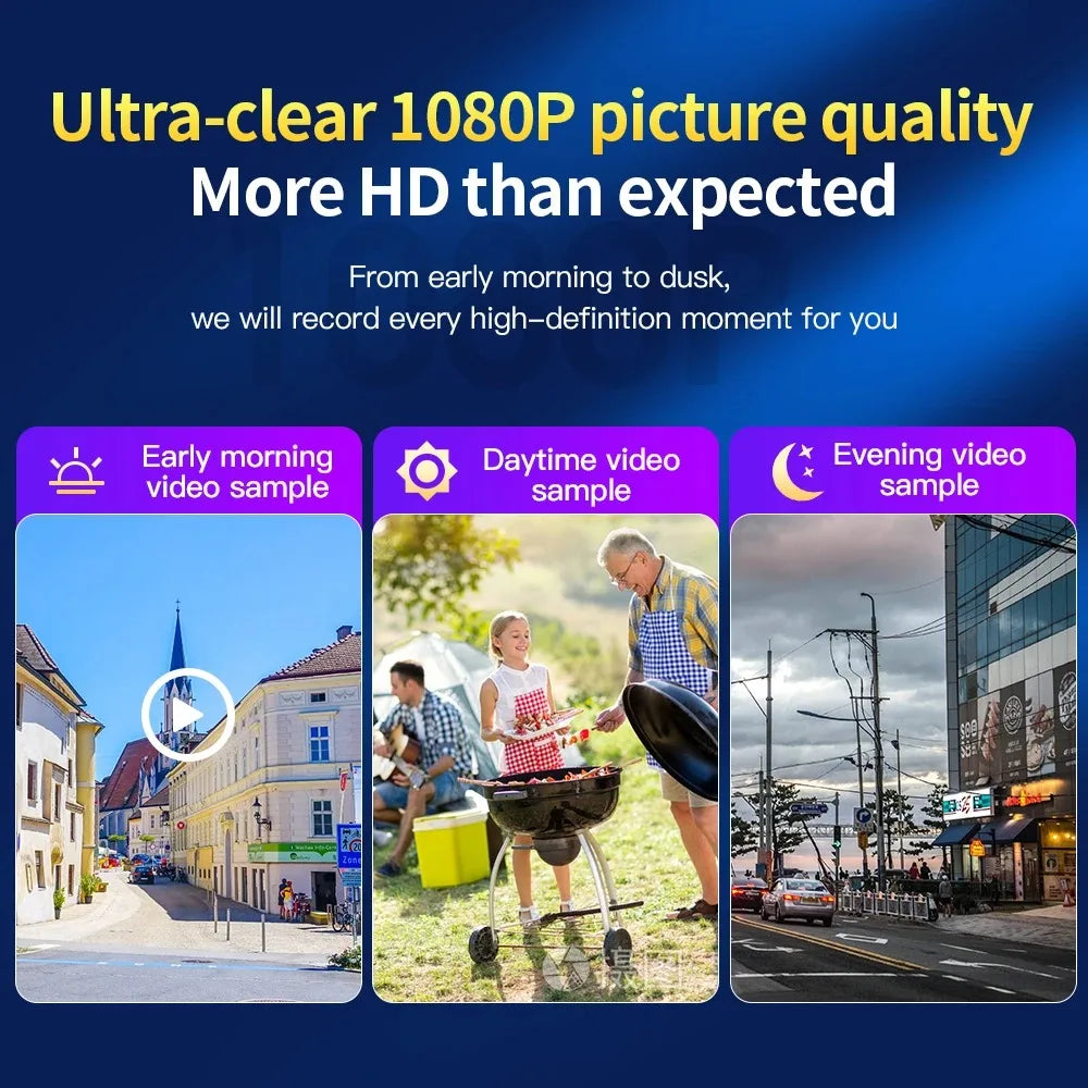 1080P Action Camera Oculta Wide View Angle Portable Small Nacklace Audio Video Voice DV Dictaphone 4-128GB Digtal Recorder Cam