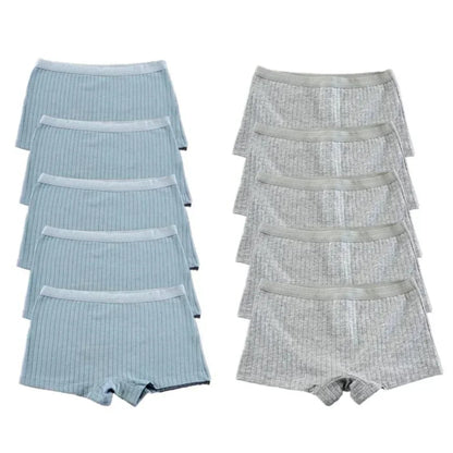 10PCS Fast Shipping M-XL 95% Cotton Boxer Shorts Women Sports Panties Yoga Panty for Female Underpants