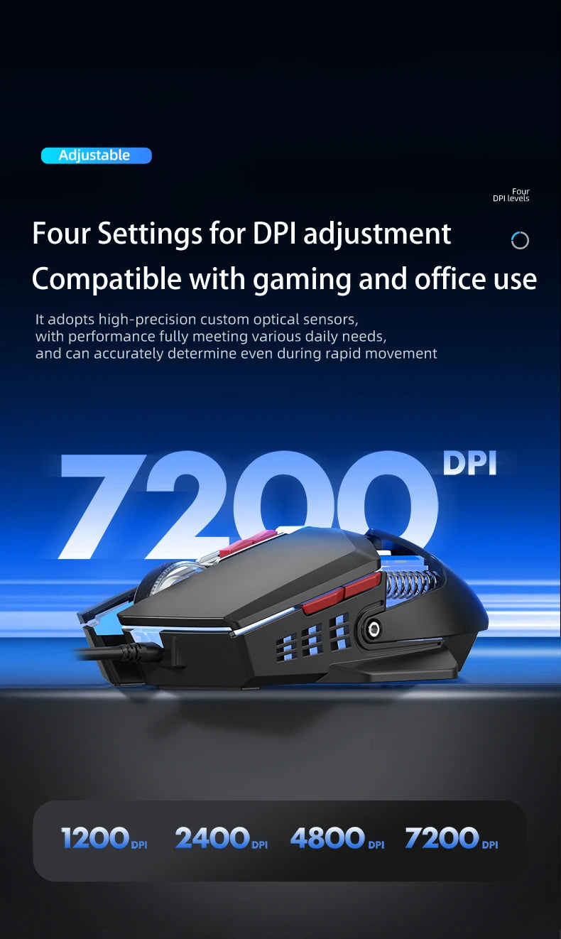 Mechanical keyboard and mouse set, 60% Portable Mini Wired Keyboard and Mouse combos, 61 Keys Phantom RGB keyboard and mouse kit