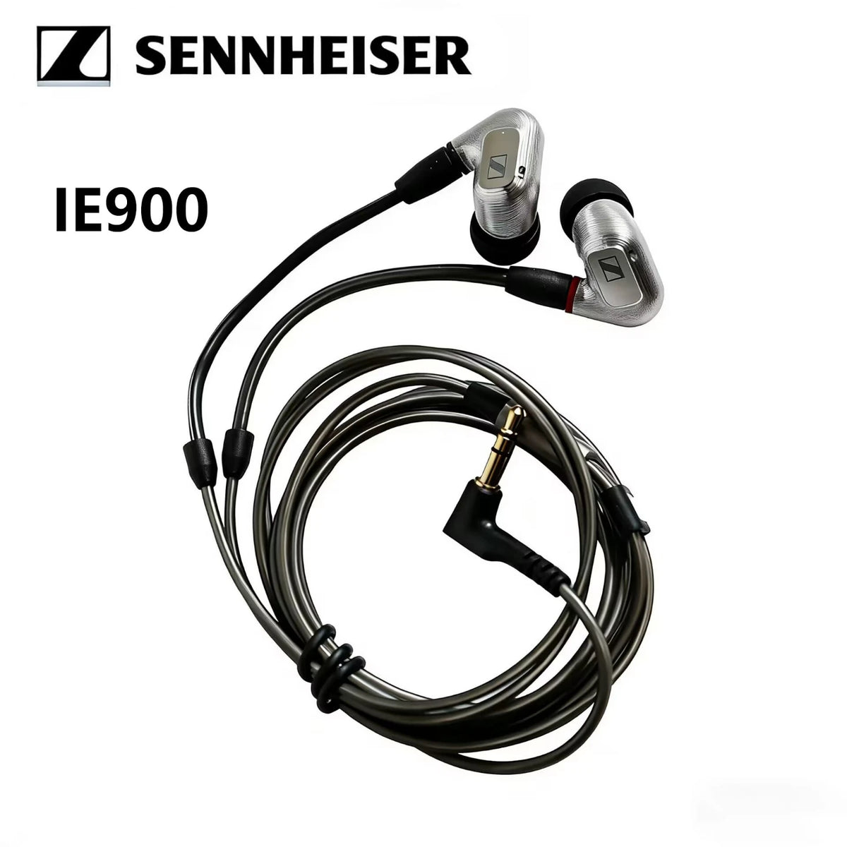 Sennheiser IE900 Wired in-Ear Monitor Headphones HiFi Stereo Bass Earphones Hi-Res Audio Noise Isolating Earbuds