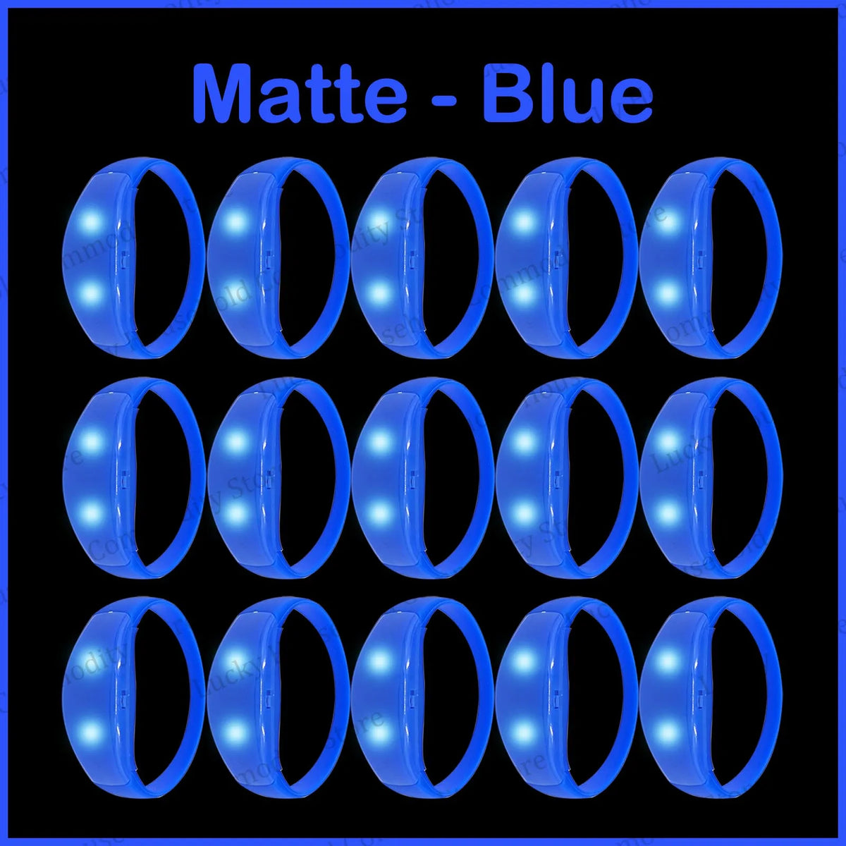 20-100PCS Music&Sound Activated Led Bracelet Light up Bracelets Glow in the Dark Bracelets for Wedding Party Concert Favors