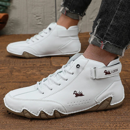 Mens Shoes Original Sneakers Shoes Men's High Top Ankle Boots Breathable and Comfortable Soft Sole Luxury Fashion Men's Shoes