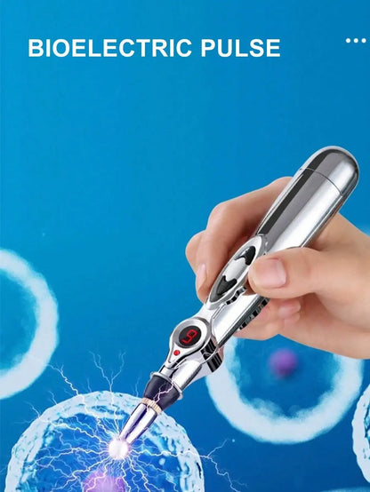 Meridian Pen Electronic Energy Circulation Massage Pen for Soothing Relaxation and Body Shaping Household Artifact