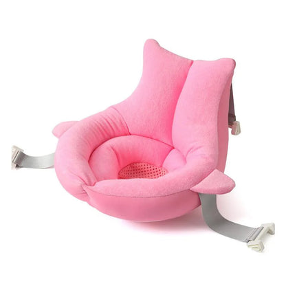 Baby Shower Blooming Flower Newborn Bathtub Foldable shark shape Cushion skin Bath pad portable bath tub Soft Seat Play mat