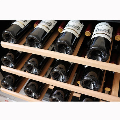 Household Appliance Cabinet Wine Cellar Refrigerator with Bottle Cooler Cabinet for Kitchen Home Bar Party Beverage Store