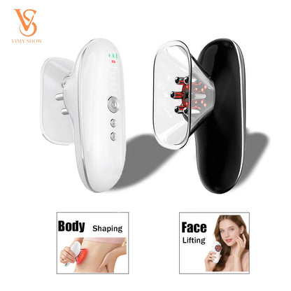4 in 1 Body Sculpting Machine Cellulite Removal Massager Face Lifting Skin Tighten Device Home Use Cupping Tool for Belly Leg