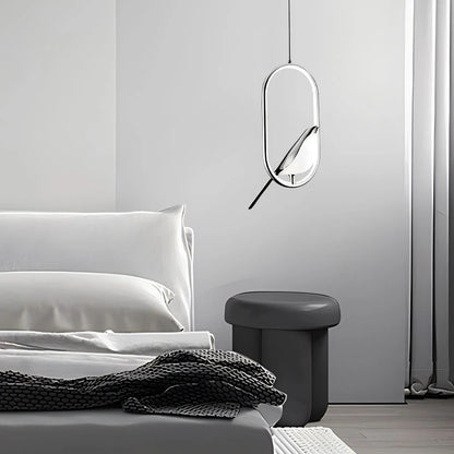 Rotatable Magpie Bird LED Pendant Light for Bedside Bedroom Indoor Gold Silver Hanging Lighting Chandelier Lamps Foyer AC85-265V
