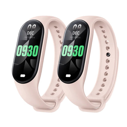 M7 Smartwatch Heart Rate Blood Pressure Monitoring Smart Watch Men Women Fitness Tracker Watch Waterproof Sports Smart Wristband