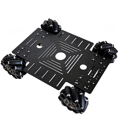 25Kg Big Load 4WD Mecanum Wheel Robot Car 330+240mm Chassis with 12V Encoder Motor for Arduino ROS Robot Arm DIY Kit Toy Parts