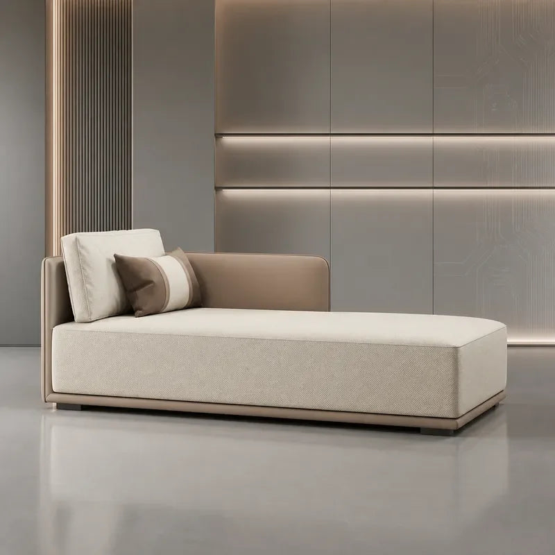 Simple Modern Chaise Longue Sofa for Small Apartment Living Room Bedroom Leisure Beauty Couch Hotel Homestay