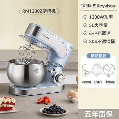 Household Small Automatic Dough Mixer Chef Machine with Fermentation Function