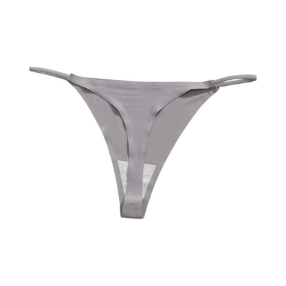 Ice Silk Underwear Trendy Thin Strap Ladies Underwear Plus Size Underwear Lightweight Stretchy Breathable Smooth Soft Underwear
