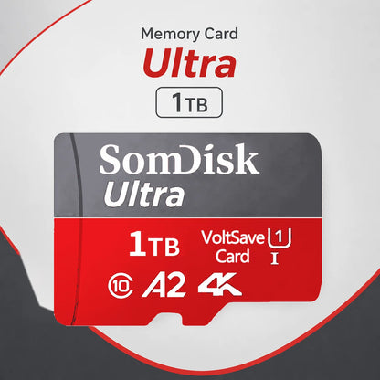 Large Capacity Mini SD Memory Card 128GB 256GB 512GB Micro TF Card for Tablet Smartphone PC
