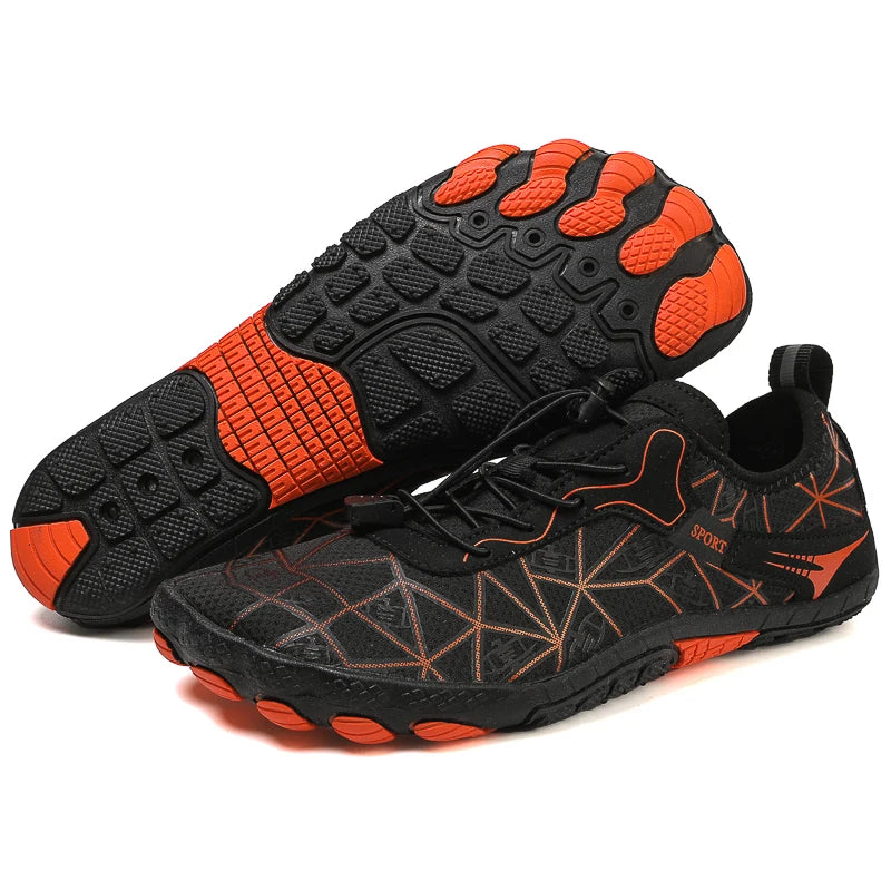2025 New Water Shoes Barefoot Beach Sports Shoes High-quality Non-slip Swimming Shoes Five-finger Casual Sports Shoes Unisex
