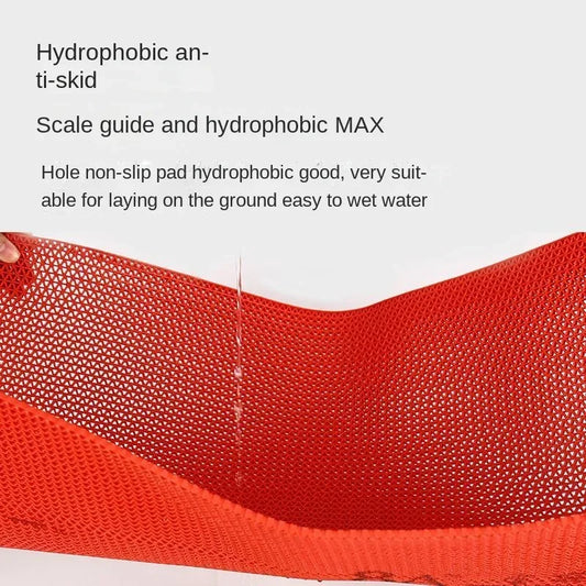 Halloween Gift Water Resistant Anti Slip Floor Mat for Bathroom Kitchen Toilet Hollow Shower Rug for Home Decoration Use Daily