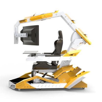 High End Ergonomic Zero Gravity Led Computer Cockpit Gaming Station Ergonomic Chair for Oem Odm comfortable chair workstation