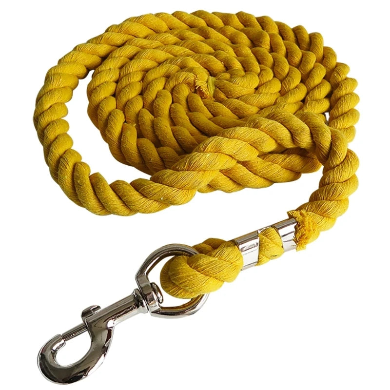 Horse Leading Rope Strong Cord Equestrian Rein Halters for Horses and Livestock W0YB