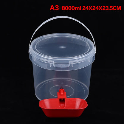 【X】Non-Spill Cat Dog Bowl With Auto Shut-Off 3/5/8/10L Automatic Pet Water Dispenser Large Capacity Cat Dog Drinking Fountain