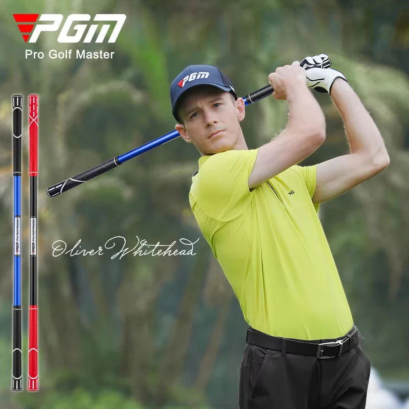 PGM Brand Golf Swing Trainer Club Adjustable Magic Impact Stick Beginner Rhythm Trainer Indoor Match Warm-up Supplies Accessory