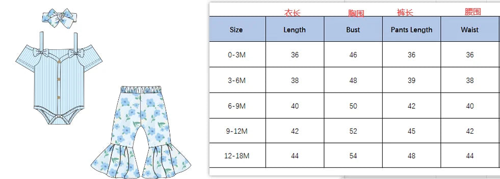 Fashion Baby Girl 2PCS Floral Print Outfit Set Ruffle Sleeve Button Down Shirt + Shorts for 0-3Y Newborn Casual Summer Clothes