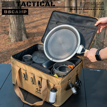 30l/42l/56l Insulated Waterproof Tactical Camping Bag Foldable Outdoor