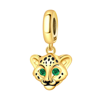 Hot Sale 925 Sterling Silver Dog Cat Cute Pet Animals Pendant Birthday Party Gift for Women Bangle Bracelet Necklace DIY Jewelry