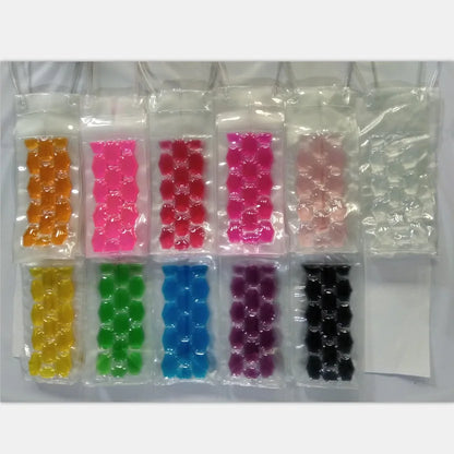 Ice Wine Bag Holder Champagne Beer Cooler Wine Glass Holder Whisky Can Drink Cooler Gel Cooling Chiller Bar Accessories