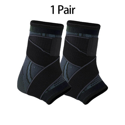 Ankle Protector Sports Gym Accessories Men Women Sports Wrap Compression Basketball Ankle Support Running Knitted Ankle Brace