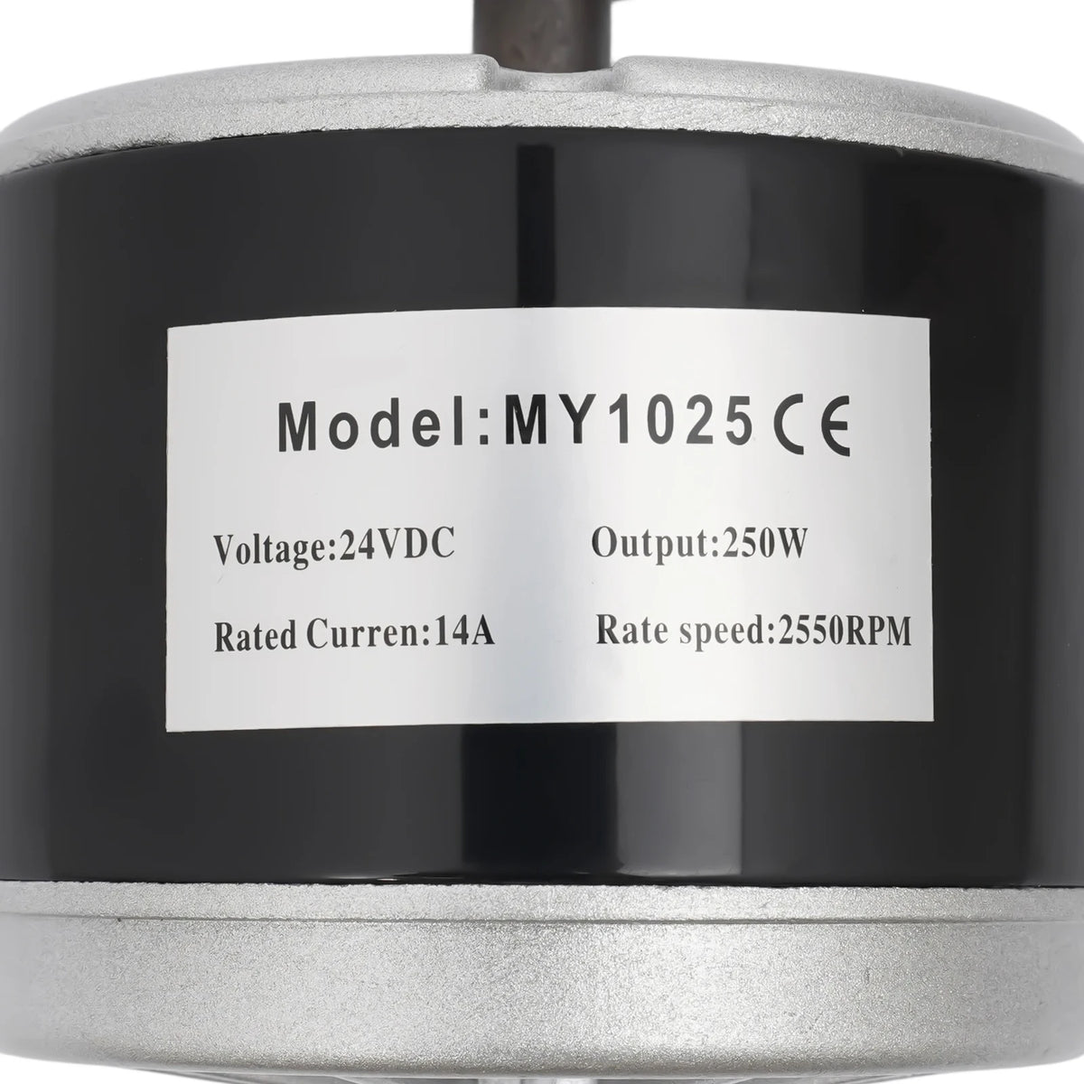 250w 24v Pure Copper Electric Scooter Motor, Brushed E-Bike Motor Lightweight Chain Drive Motor for E-Scooter Mini Motorcycle