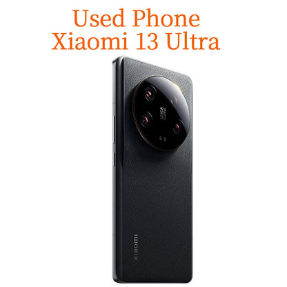 Xiaomi 13 Ultra 5G Smartphone Android Unlocked ROM 256GB 512GB 1TB 50MP Camera Used Phone