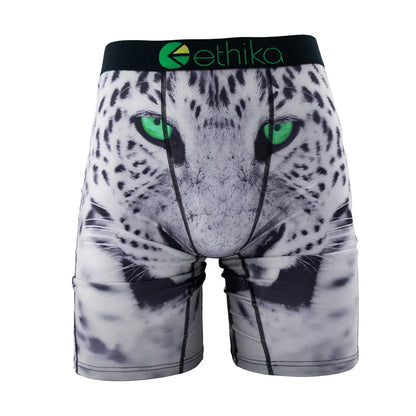 ETHIKA Men Underwear Boxers 1Pcs Breathable Mesh Crotch Man Swimming Underpants Plus Size L-3XL Mens Panties Men's Boxers Briefs