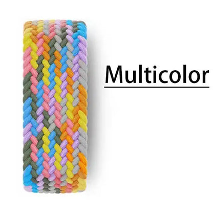 Band For Apple watch Series 10 11 46mm 42mm 9 7 8 5 SE 6 44mm 45mm 40mm 41mm Ultra 49mm bracelet correa Braided Solo Loop Strap