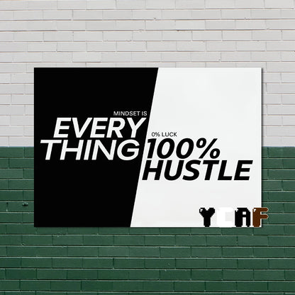 Motivational Quotes Black Minimalist Poster Canvas Aesthetic Decor for Office Quote Wall Art Decoration Gym Inspirational Poster