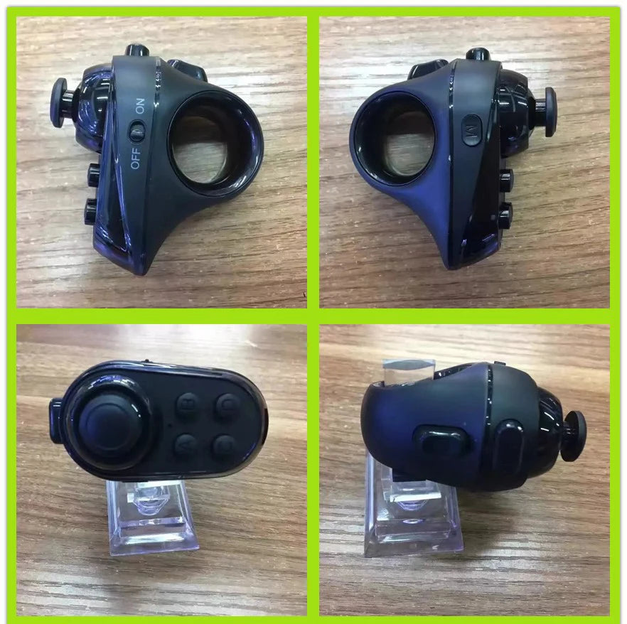R1 Bluetooth-compatible VR Remote Controller Ring Shape for IOS Android Phone VR Headset for Android and IOS System