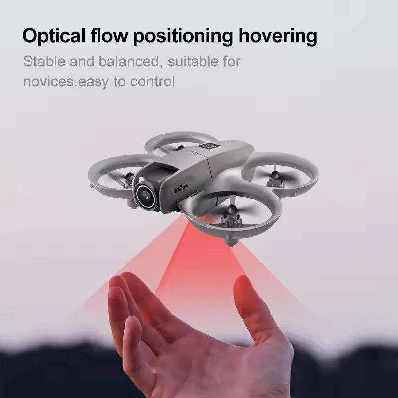 WiFi Foldable Micro Aircraft Fixed Height Freestyle Quadcopter RC Helicopter Kids Toy 8K HD Camera 2026 New Hot GT3 Mini Drone