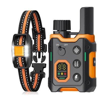 WXRPET 1640Ft Electric Dog Training Collar Remote Control Waterproof Pet BehaviorFor 5-120lbs Puppy With Shock Vibration