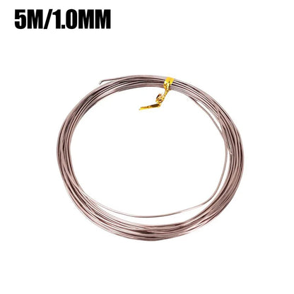 5/20M Bonsai Training Wire Set for Garden Plant Support Aluminum Wire DIY Bonsai Craft Climbing Vine Tree Shaping Gardening Tool