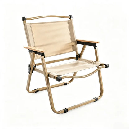 Foldable Camping Chair With Carry Bag,600D Black Oxford Fabric For Outdoor Activities Portable Chair For BBQ Camping, Hiking ,Beach