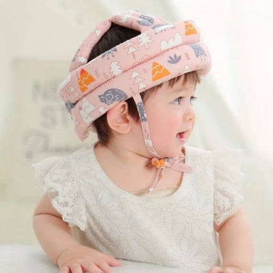 Baby Head Protection Hat for Learning To Walk Breathable Washable Toddler Safety Helmet Anti Fall Impact Soft Cap Baby Pillow
