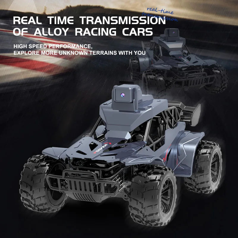 Voice Chat Rc Car with Camera Lcd Remote Fpv Real Time Transmission High Speed 2.4g Remote Control Car Toys For Kids Adults