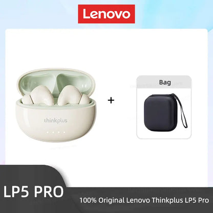 Lenovo LP5 PRO Wireless Bluetooth 5.4 Earphones TWS HiFi Sound Headphones Gaming Sports Earbuds LP5Pro Headset with Mic 2026