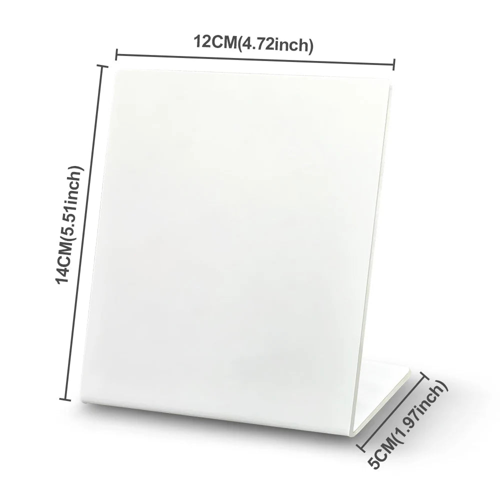 NFC Station table Tag 13.56Mhz programmable Compatible Google Review Card NFC Reviews display bending Card Acrylic Table Sticker