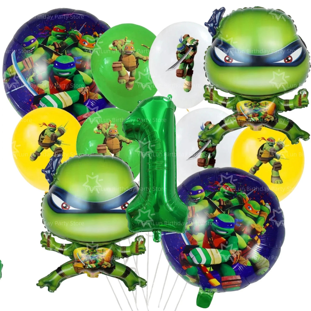 Cartoon Turtles Birthday Party Decorations Tableware Tablecloth Cup Plate Bag Napkins Balloon Baby Shower Turtles Party Favors