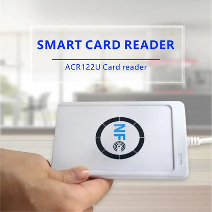 ACR122U RFID IC Smart Card Reader Contactless Writer Copier Duplicator Writable Clone NFC USB S50 13.56mhz M1 Card Copier
