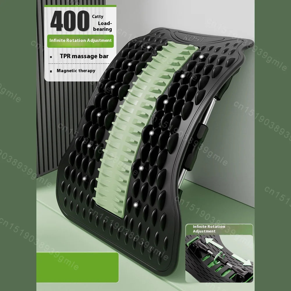 Lumbar Stretcher Device for Lower Back Pain Lower Device for Back Opening Yoga Spine Correction Pillow for Back Chiropractic