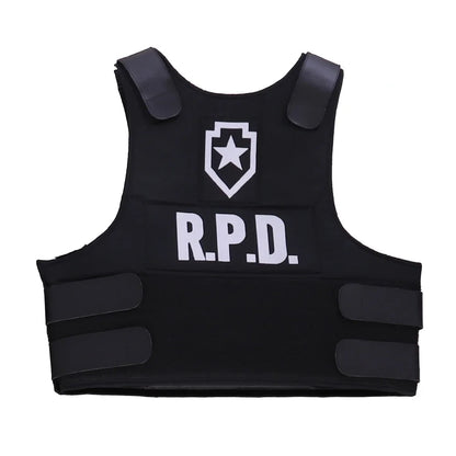 Resident 2 Cosplay Re Leon Scott Kennedy Cosplay Costume with Leon Vest Men Halloween Costumes Masqurade Comic Con Roleplay Suit