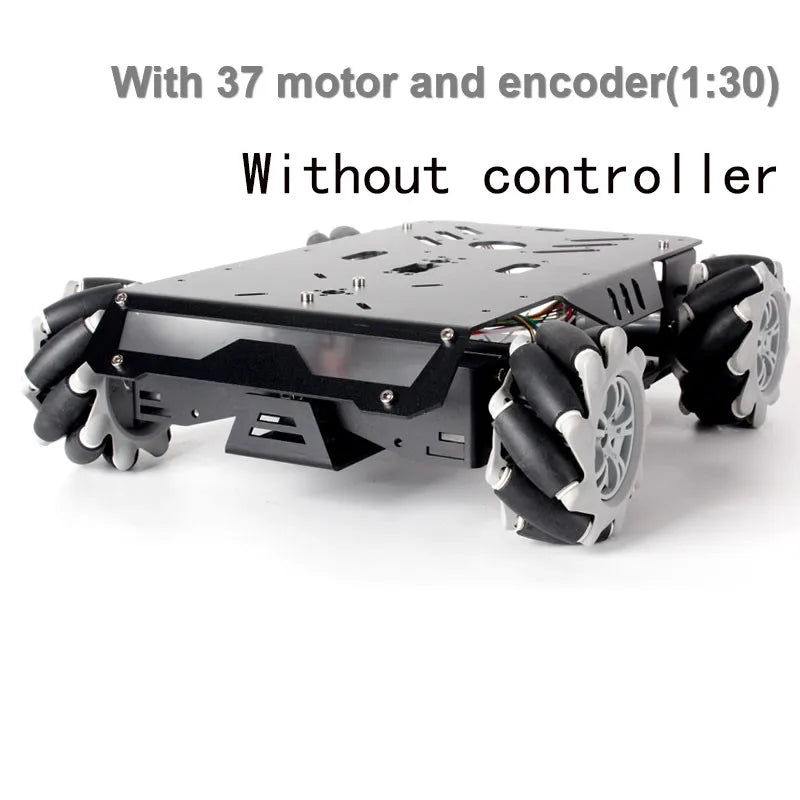 25Kg Load RC Tank V3 Mecanum Wheel Robot Car For Arduino Robot DIY Kit with Encoder Motor and Ps2 Handle Programmable Robot Kit