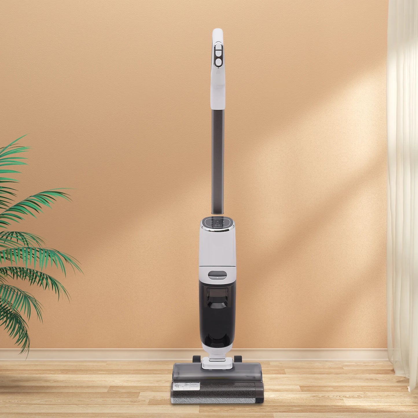 250w Intelligent Wet Dry Dual-Use Vacuum Cleaner, Cordless Hardwood Floor Cleaning Machine, One-Step Cleaning Vacuum Cleaner