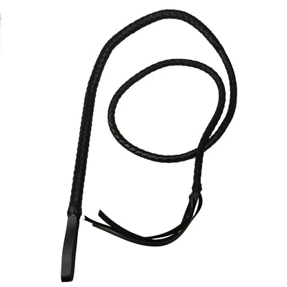 1Pcs Paddles Horse Whip With Handle Leather Equestrian Training Pointer 1.8m Portable Racing Riding Crop for Horse Training