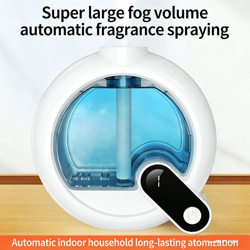 New Smart Aromatherapy Diffuser Wall-Mounted Automatic Fragrance Sprayer Water-Free Mist Rechargeable Scent Diffuser for Home